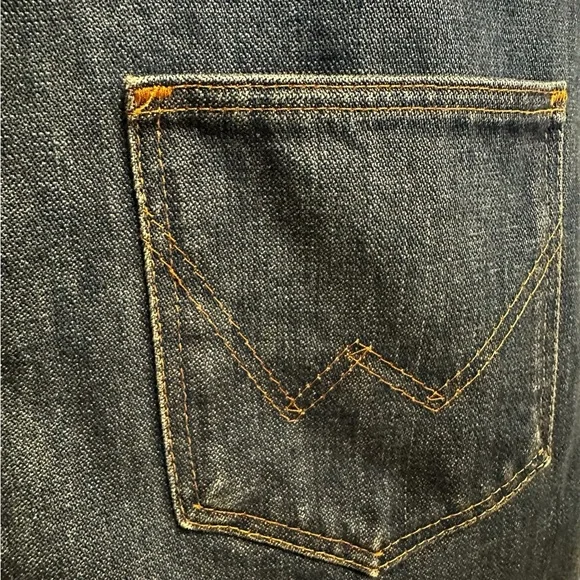 VTG Wrangler Denim Vest No Fault 70s 80s Made In USA Cowboy Western Sz XL - Picture 5 of 12